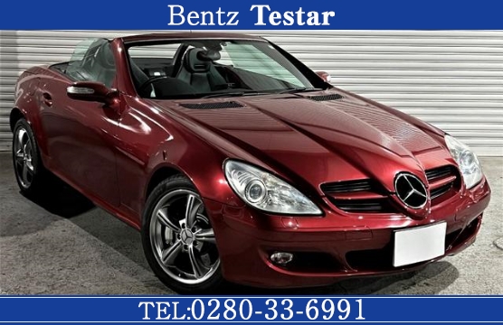 M・ベンツ SLK350 インディアンレッド キセノンランプ | 茨城県 